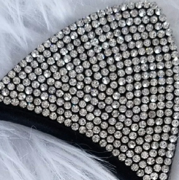 🦄Rhinestone Kitten Ears - Picture 2 of 2